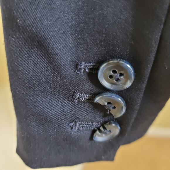 Navy Blazer, Size 02 Double button Jacket Business Casual - Picture 11 of 12